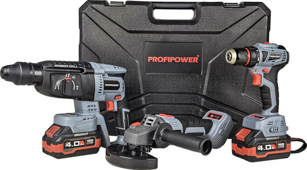 Изображение товара Набор электроинструмента Profipower 3в1 ProfiSet-3E18 / E0247