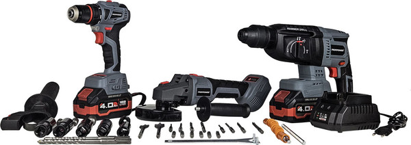 Изображение товара Набор электроинструмента Profipower 3в1 ProfiSet-3E18 / E0247