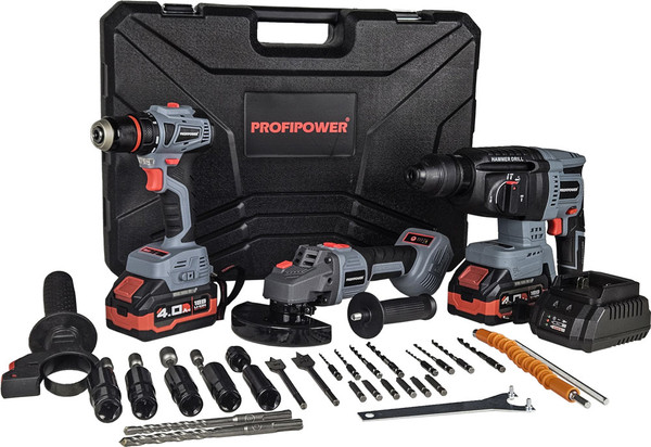 Изображение товара Набор электроинструмента Profipower 3в1 ProfiSet-3E18 / E0247