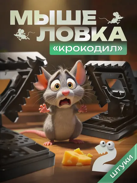 Изображение товара Комплект мышеловок WMC Tools WMC-TG8002020 (48886), (2шт)