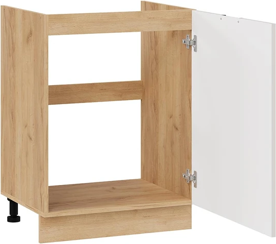 Изображение товара Шкаф под мойку ТриЯ Гренада с одной дверью 1Н6М (дуб крафт золотой/холст мокко)