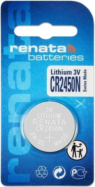 Изображение товара Батарейка Renata CR2450 N BL-1 3В / 12552