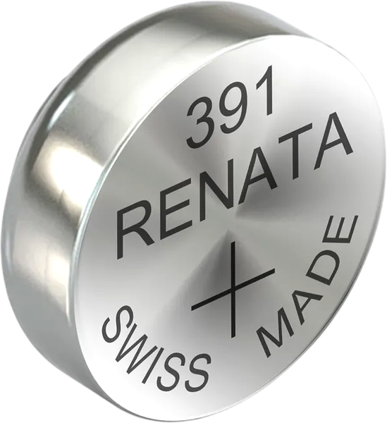 Изображение товара Батарейка Renata SR391/SR1120W BL-1 1.55V 10mAh 5.8x1.6mm
