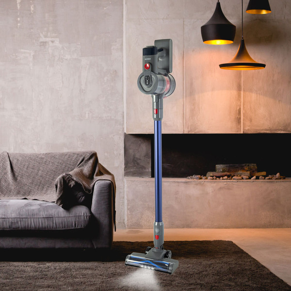 Изображение товара Вертикальный пылесос Endever SkyClean VC-304 (темно-синий/серый)