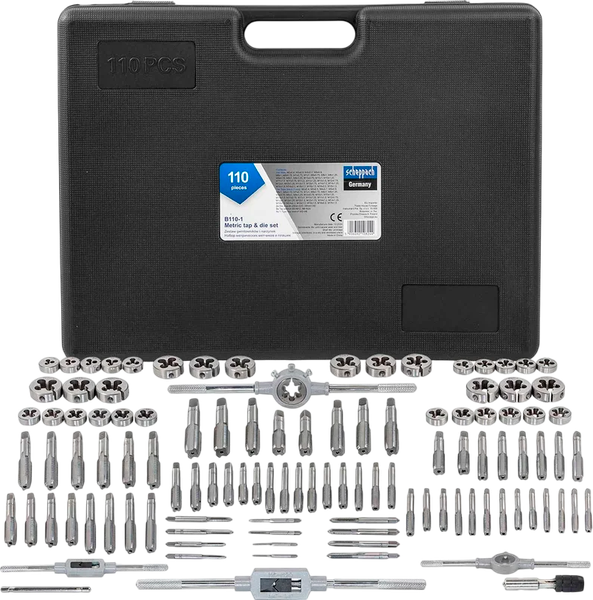 Изображение товара Резьбонарезной набор Scheppach Sch-B110-1 (64908)