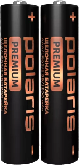 Изображение товара Комплект батареек Polaris Premium PB AAA (2шт)