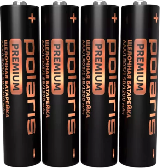 Изображение товара Комплект батареек Polaris Premium PB AAA (4шт)