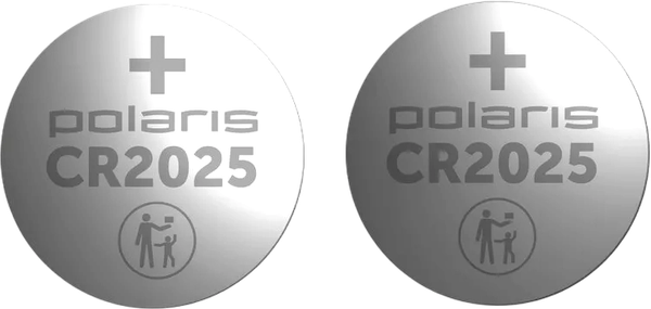 Изображение товара Комплект батареек Polaris Premium PB CR2025 (сталь, 2шт)