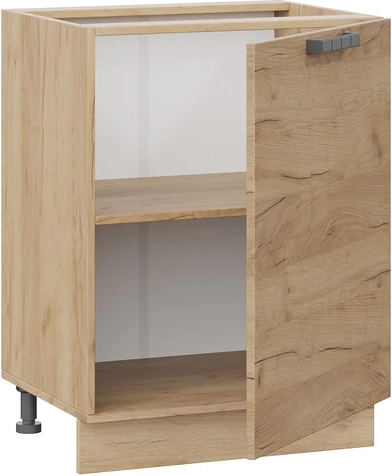 Изображение товара Шкаф-стол кухонный ТриЯ Детройт 1Н6 с одной дверью (дуб крафт золотой/дуб крафт золотой)