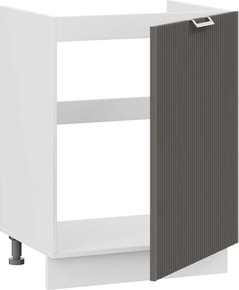 Изображение товара Шкаф под мойку ТриЯ Кимберли 1Н6М с одной дверью (белый/муссон)