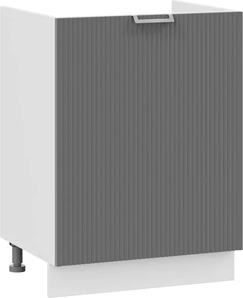 Изображение товара Шкаф под мойку ТриЯ Кимберли 1Н6М с одной дверью (белый/титан)