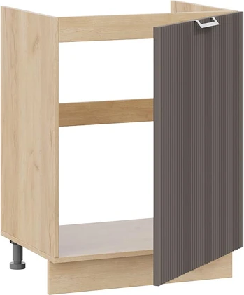 Изображение товара Шкаф под мойку ТриЯ Кимберли 1Н6М с одной дверью (дуб крафт золотой/муссон)