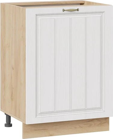 Изображение товара Шкаф-стол кухонный ТриЯ Лина 1Н6 с одной дверью (дуб крафт золотой/белый)