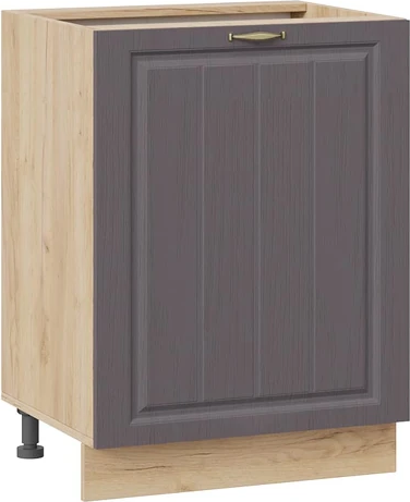 Изображение товара Шкаф-стол кухонный ТриЯ Лина 1Н6 с одной дверью (дуб крафт золотой/графит)