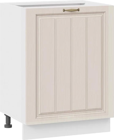 Изображение товара Шкаф-стол кухонный ТриЯ Лина 1Н6 с одной дверью (дуб крафт золотой/крем)