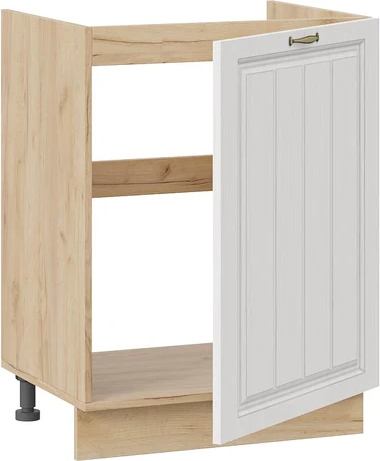 Изображение товара Шкаф под мойку ТриЯ Лина 1Н6М с одной дверью (дуб крафт золотой/белый)