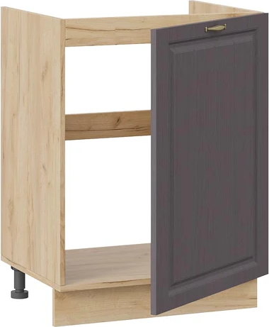 Изображение товара Шкаф под мойку ТриЯ Лина 1Н6М с одной дверью (дуб крафт золотой/графит)