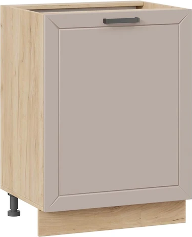 Изображение товара Шкаф-стол кухонный ТриЯ Лорас 1Н6 с одной дверью (дуб крафт золотой/холст латте)