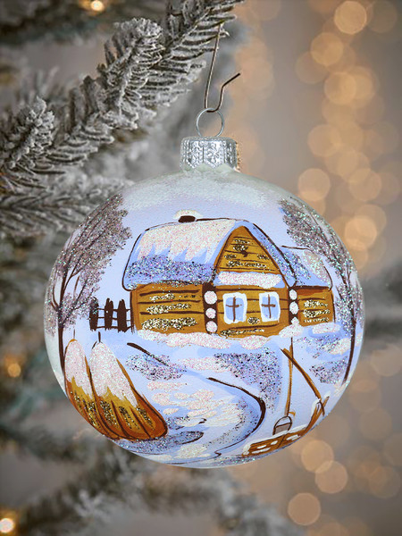 Изображение товара Шар новогодний Декарт 8Ш0130