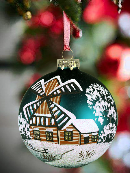 Изображение товара Шар новогодний Декарт 8Ш0116