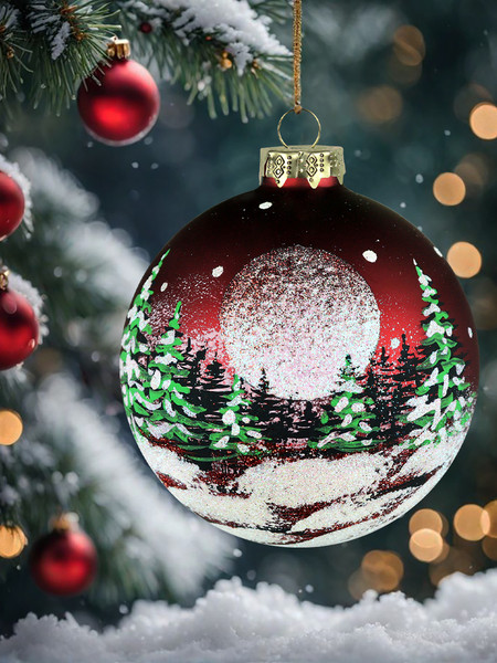 Изображение товара Шар новогодний Декарт 8Ш0115