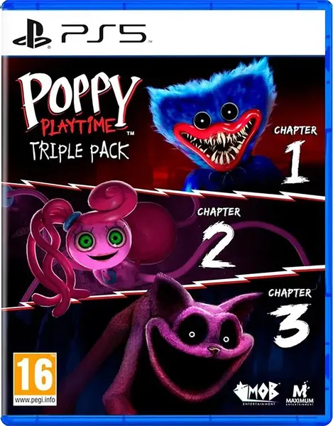 Изображение товара Игра для игровой консоли PlayStation 5 Poppy Playtime Triple Pack (EU pack, RU subtitles)