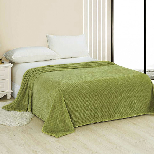 Изображение товара Плед Домашняя мода Зеленый чай (150x200)