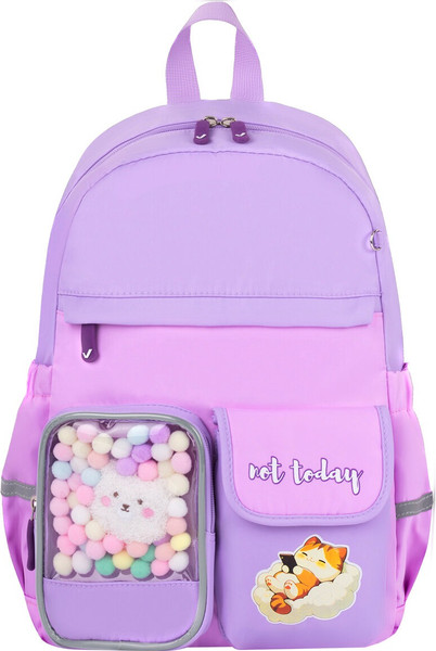 Изображение товара Школьный рюкзак Brauberg Not Today / 273127 (сиреневый)