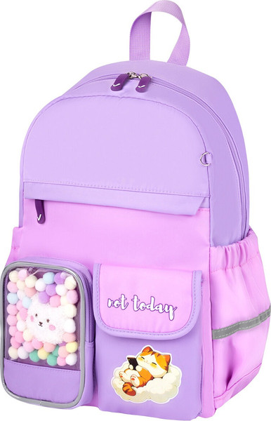 Изображение товара Школьный рюкзак Brauberg Not Today / 273127 (сиреневый)