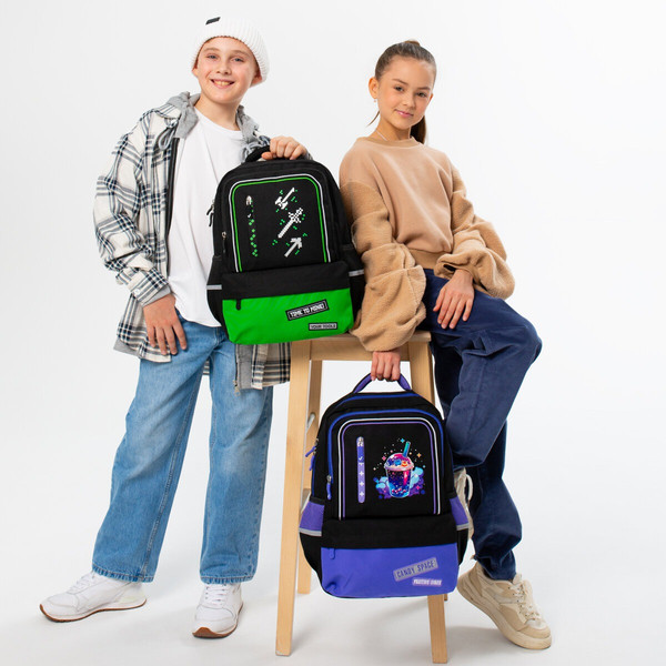 Изображение товара Школьный рюкзак Brauberg Star. Digital Tools / 273133 (черный)