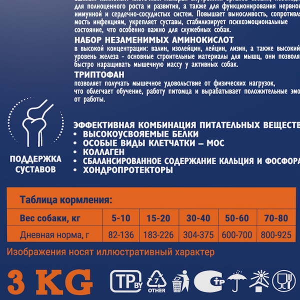 Изображение товара Сухой корм для собак Brit Premium Dog Adult Sport 5000 с курицей / 5092918 (3кг)
