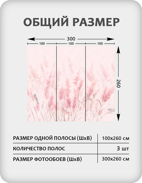 Изображение товара Фотообои листовые Citydecor Невесомость 44 (300x260см)