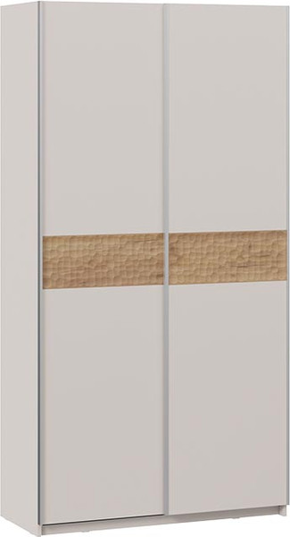 Изображение товара Шкаф-купе ТриЯ Оскар Скания Т2 1200 / 268358 (ручка серебро/кашемир/кашемир/дуб тортугга)