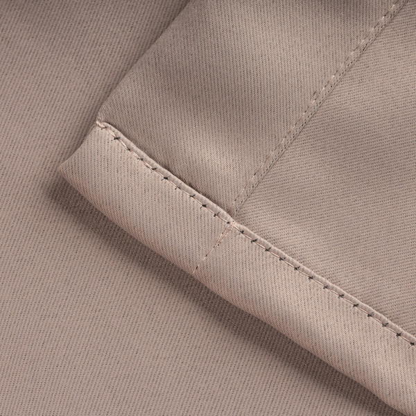 Изображение товара Комплект штор Mio Tesoro Blackout 150x270 + Гардина Soft Lines 306 400х270 (капучино/белый лен)