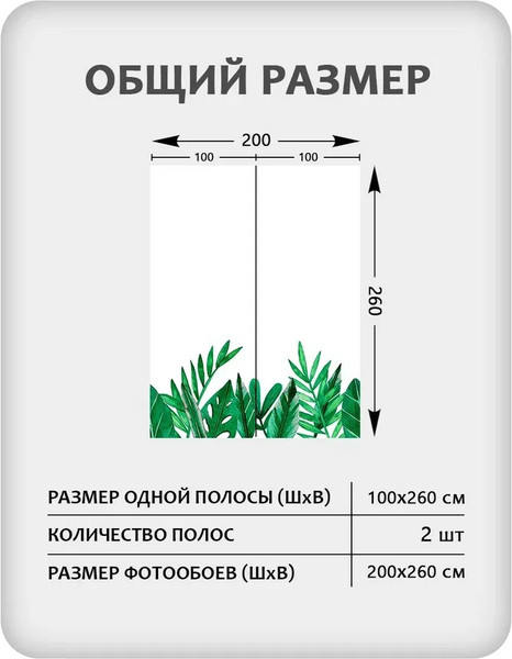 Изображение товара Фотообои листовые Citydecor Цветы и Растения 238 (200x260см)
