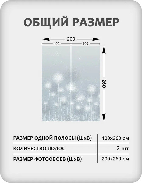 Изображение товара Фотообои листовые Citydecor Невесомость 42 (200x260см)