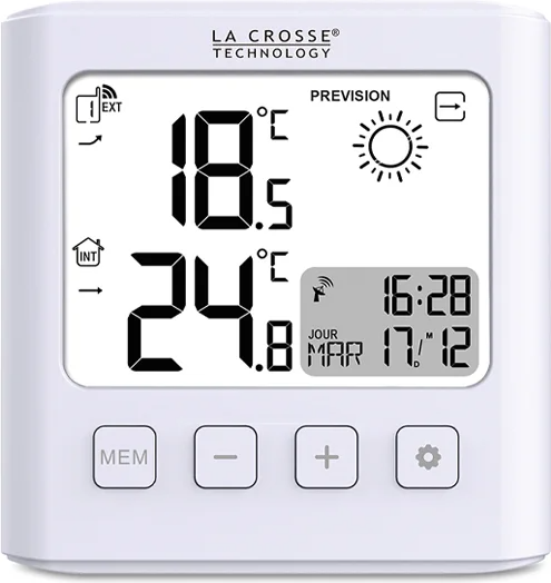 Изображение товара Метеостанция цифровая La Crosse WS6231-WHI