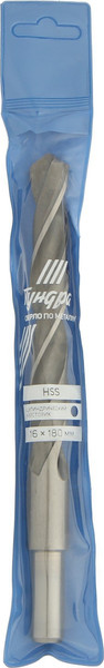 Изображение товара Сверло Tundra HSS цилиндрический хвостовик по металлу 16x180мм / 4727961