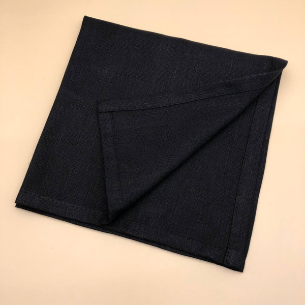 Изображение товара Набор сервировочных салфеток ОМурМебель 40x40 (6шт, черный)