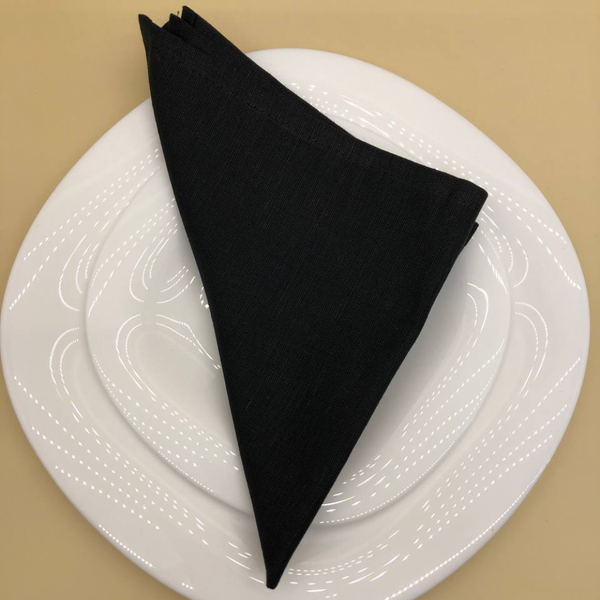 Изображение товара Набор сервировочных салфеток ОМурМебель 40x40 (6шт, черный)