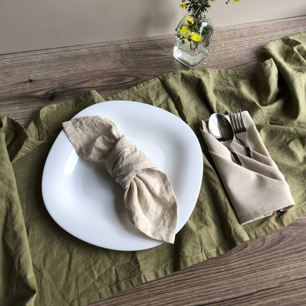 Изображение товара Набор сервировочных салфеток ОМурМебель 40x40 (6шт, серый)