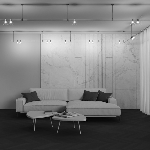 Изображение товара Трековый светильник Maytoni Bianca TR147-1-3W3K-PT