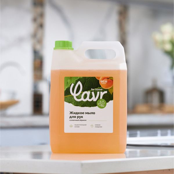 Изображение товара Мыло жидкое Lavr For Home Солнечный абрикос (5л)