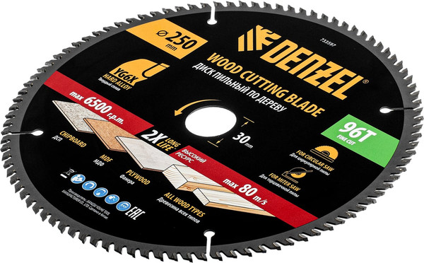 Изображение товара Пильный диск Denzel 733597