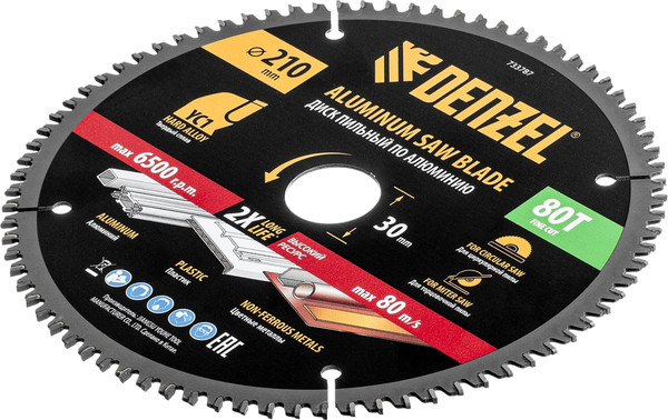 Изображение товара Пильный диск Denzel 733787