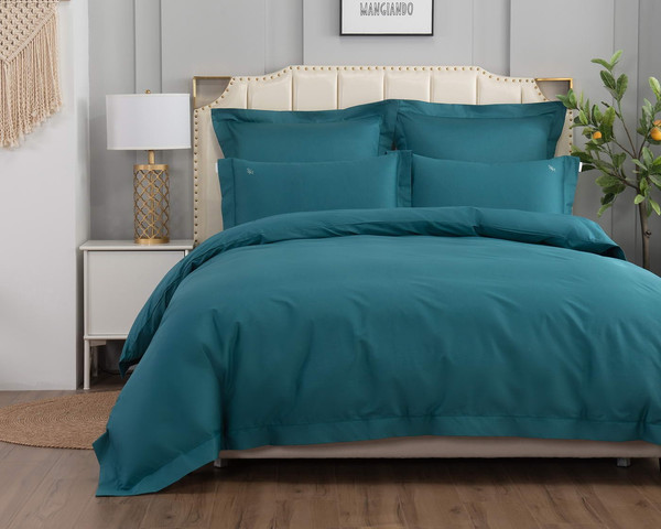 Изображение товара Комплект постельного белья Sofi de Marko Флоренция 7Е 4н / 7Е-8Ф (бирюза)