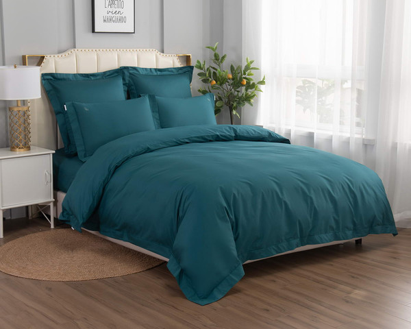 Изображение товара Комплект постельного белья Sofi de Marko Флоренция 7Е 4н / 7Е-8Ф (бирюза)