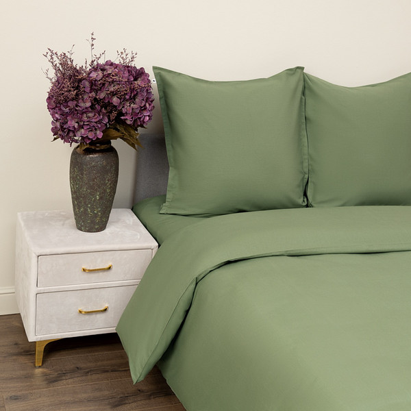 Изображение товара Комплект постельного белья Siberia Home Сэнди 2x 70x70 / Сиб-2x-С-м70x70 (малахит)