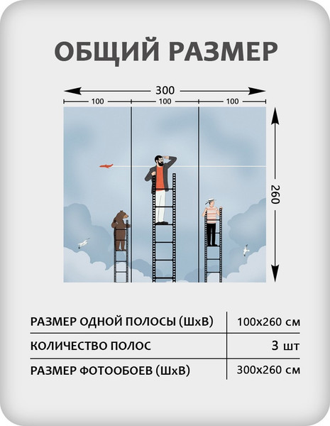 Изображение товара Фотообои листовые Citydecor Sky 17 (300x260см)