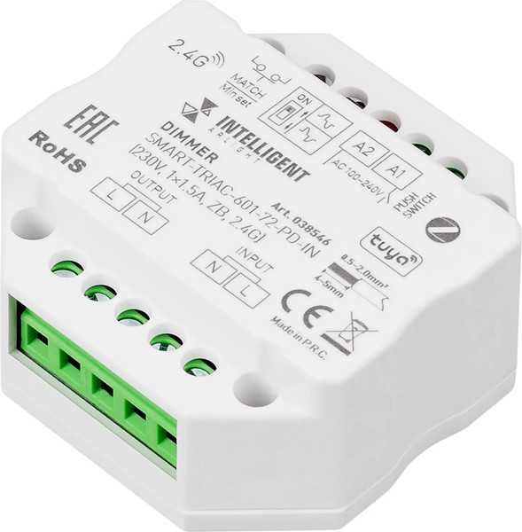 Изображение товара Диммер Arlight Intelligent SMART-TRIAC-601-72-PD-IN / 038546